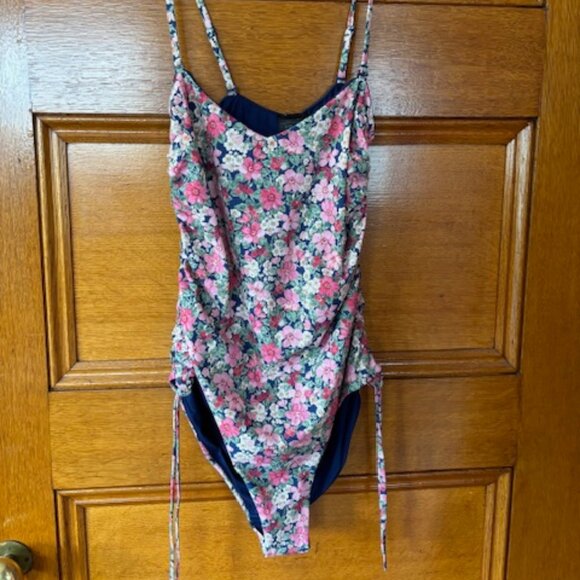 & Other Stories Kalys Floral Print One-Piece Swimsuit - Detachable Straps - Picture 1 of 7